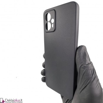 Silikoninis ploniausias dėklas - juodas (Motorola Moto G13/G23)